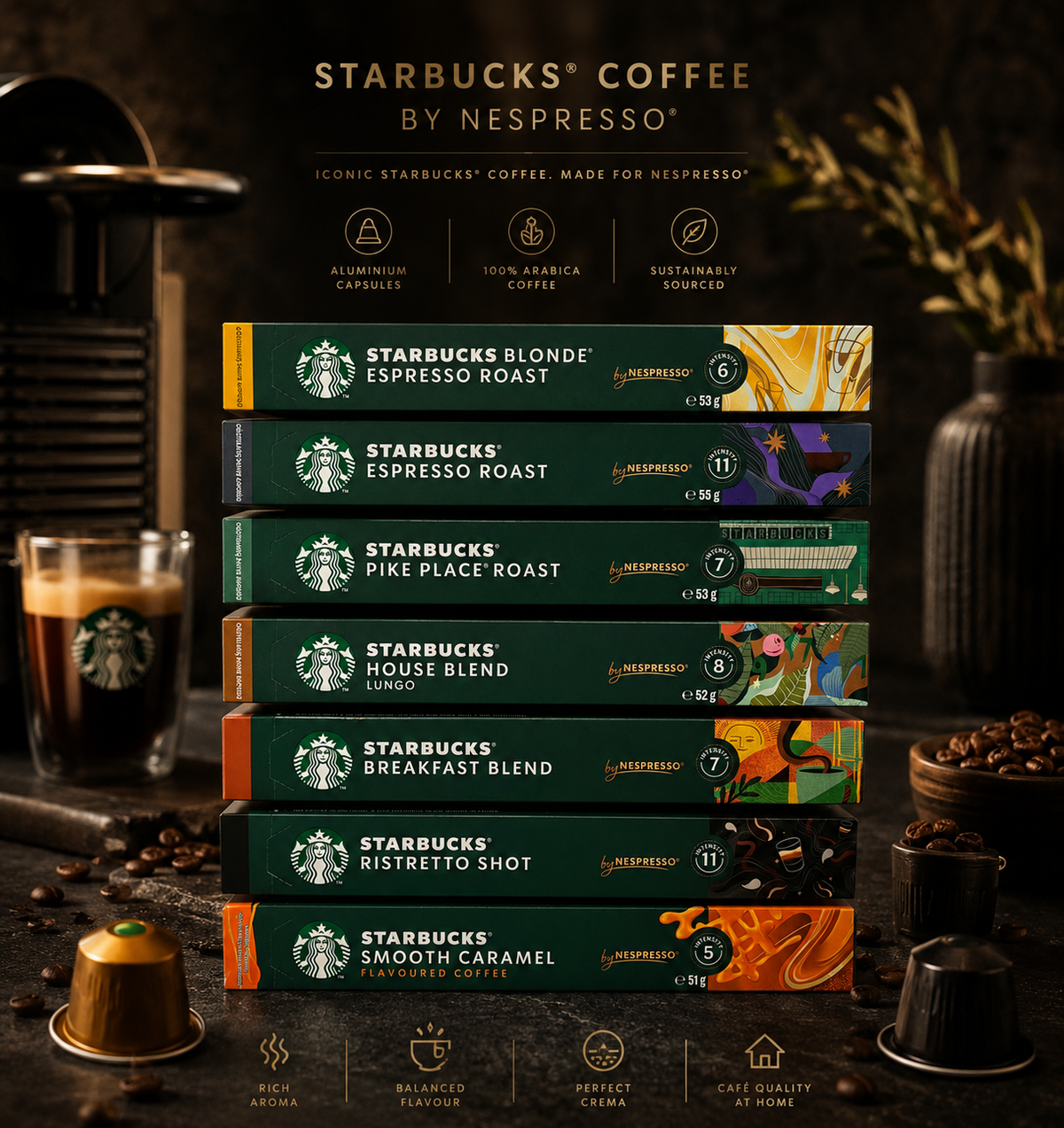 Starbucks Coffee Pods