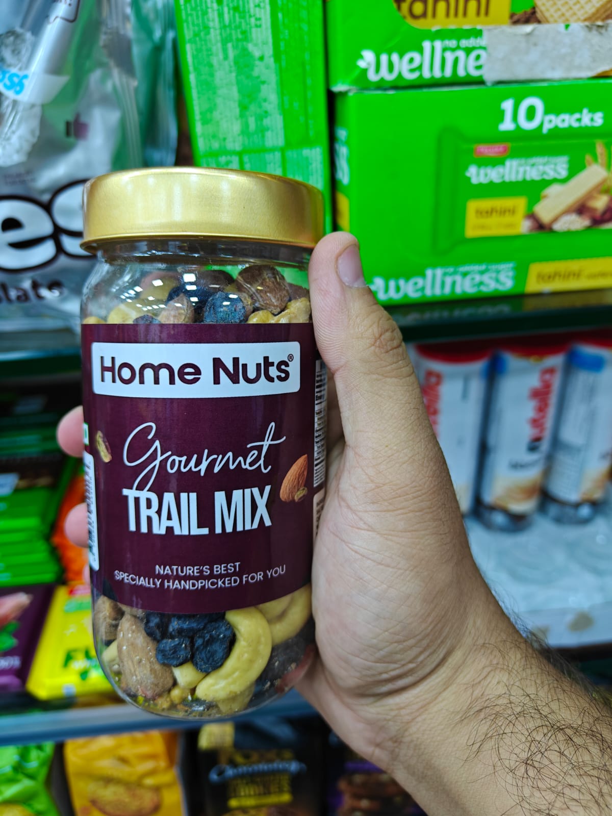 Home Nuts Trail Mix Dryfruit Container