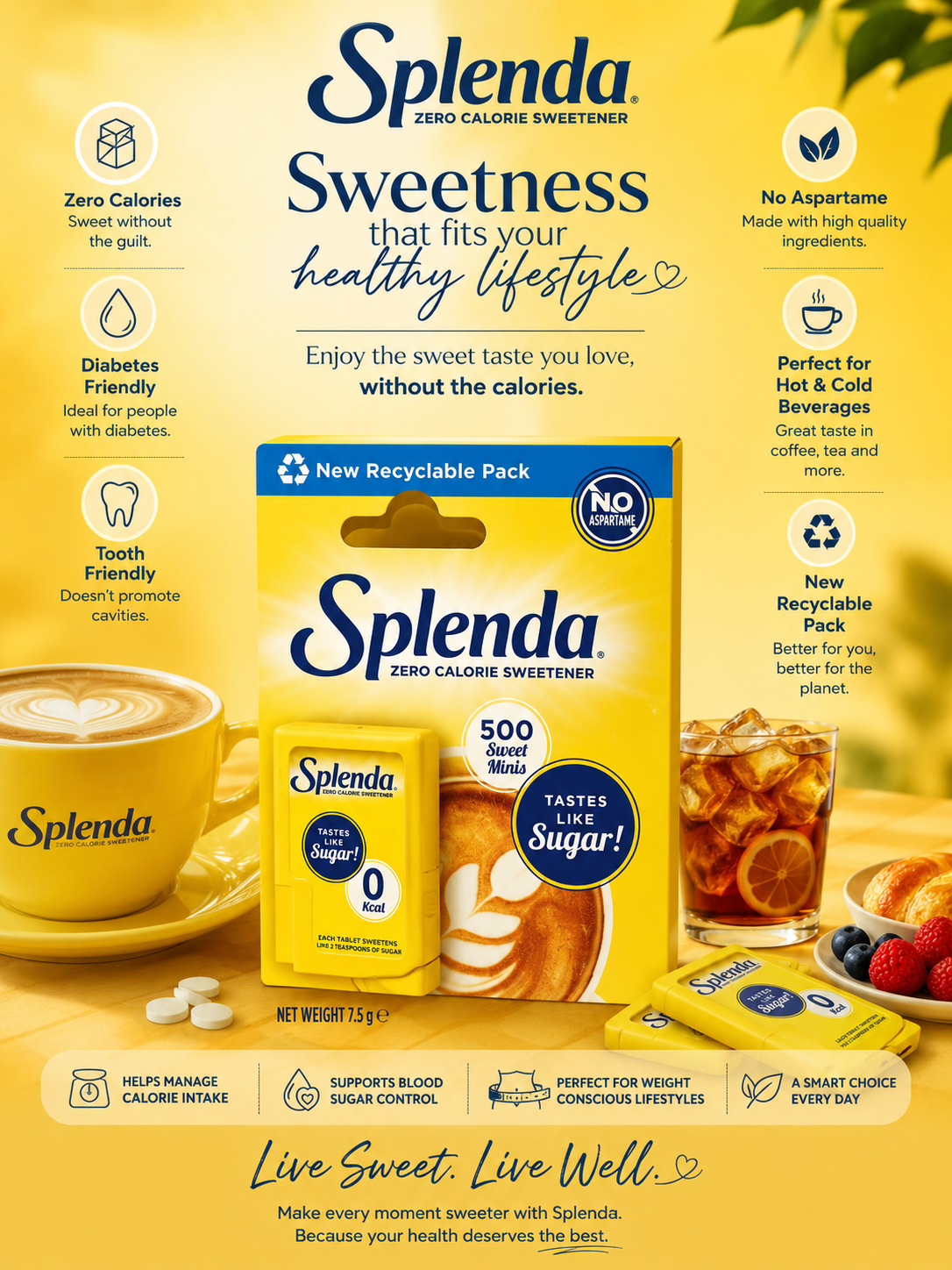 Splenda Sugar Free Tablets