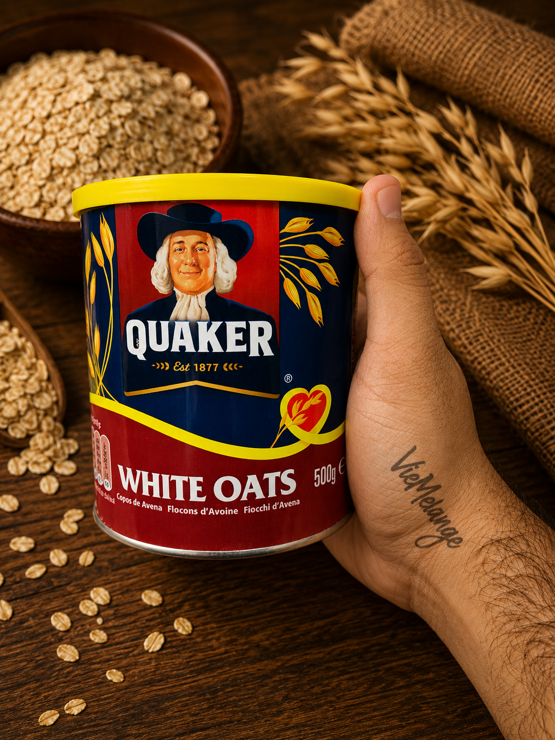 Quaker White Oats - Healthy Snack