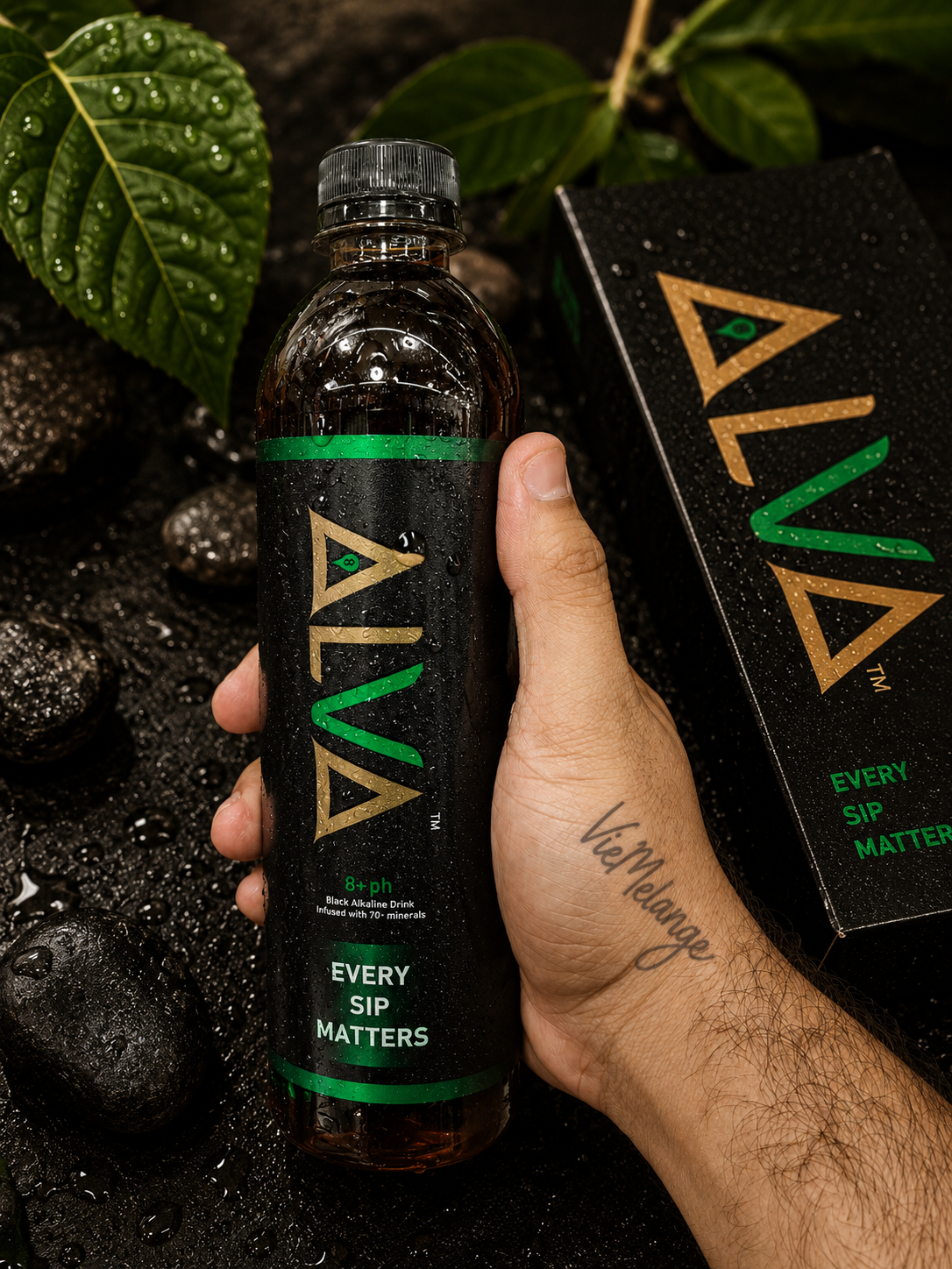 Alva Black Alkaline Drink