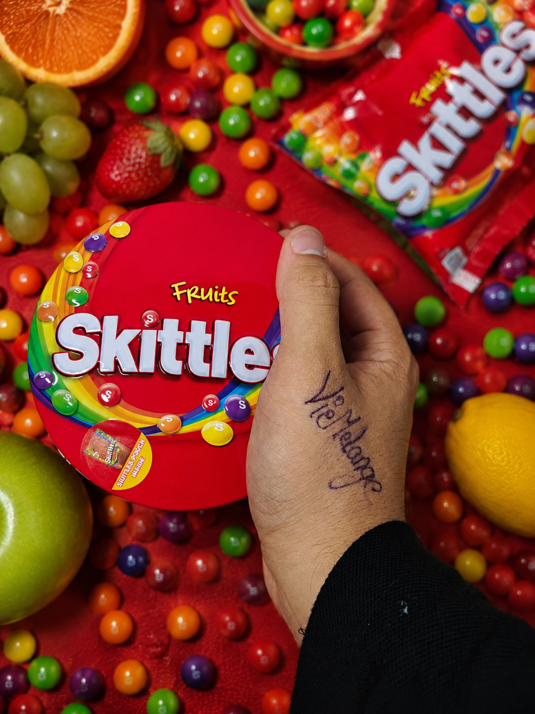 Skitles Tin