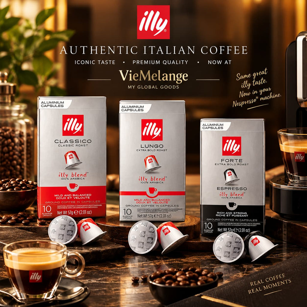 illy Coffee Pods Nespresso Compatible - Illy Forte Extra Bold Roast Espresso Ground Coffee - Pack Of 10 Capsules