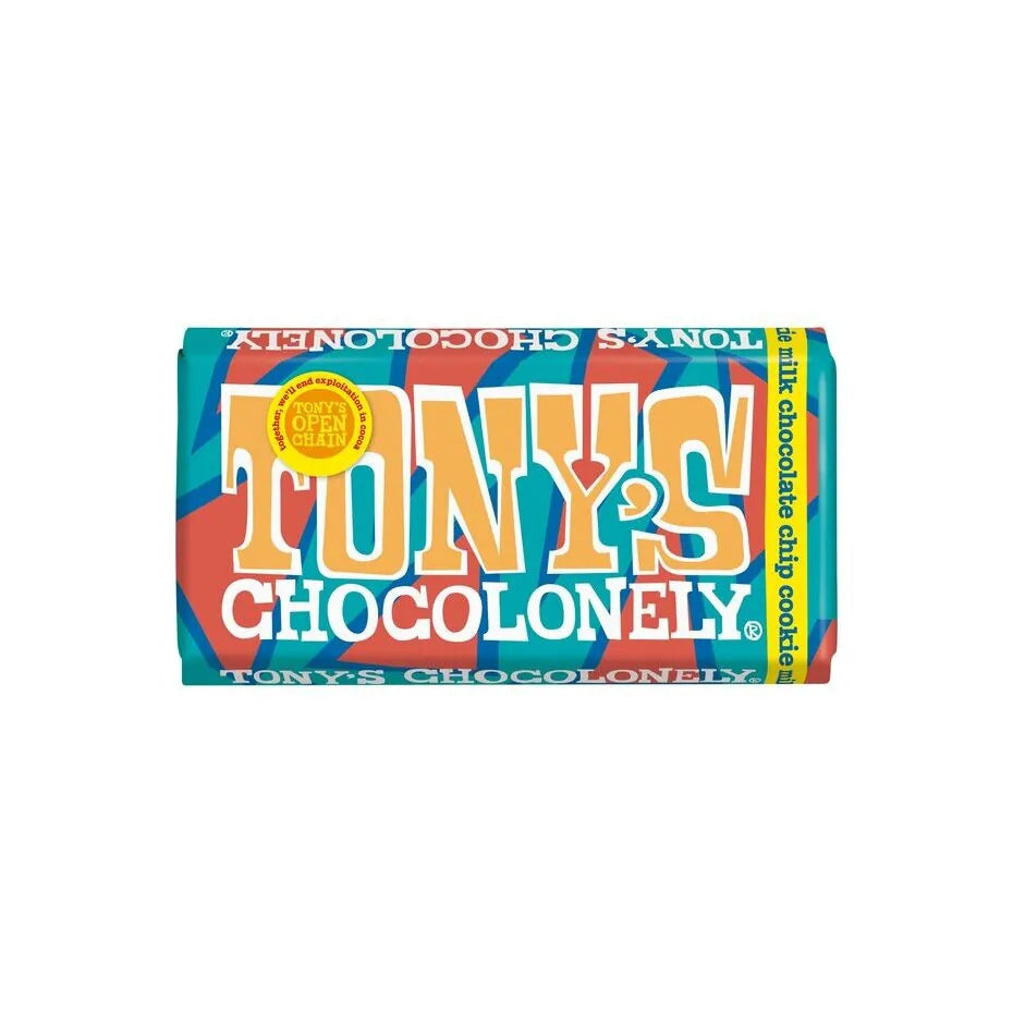 Tonnys Chocolonely - Milk Chocolate Chip Cookie