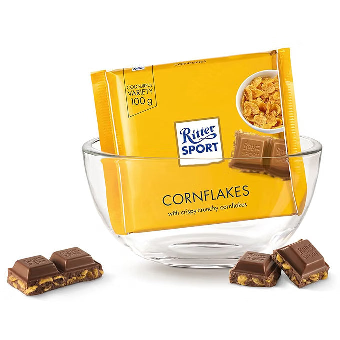 Ritter Sport Chocolate Bar - Cornflakes 100 gms