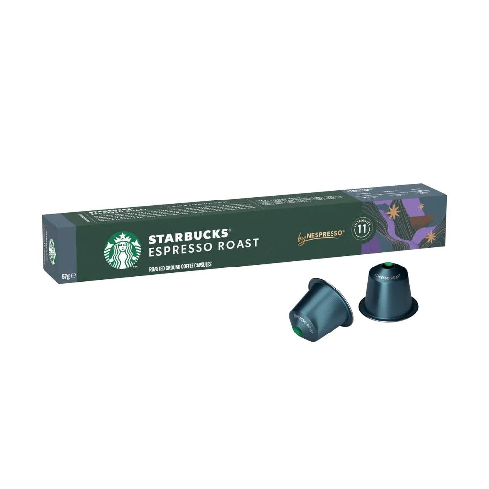 Starbucks Espresso Roast Coffee Pods - Nespresso Capsules
