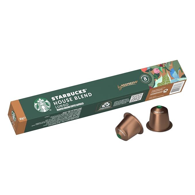 Starbucks House Blend Coffee Capsules – Nespresso Pods