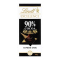 Lindt Excellence 90% Cocoa Supreme Dark Chocolate – 100g