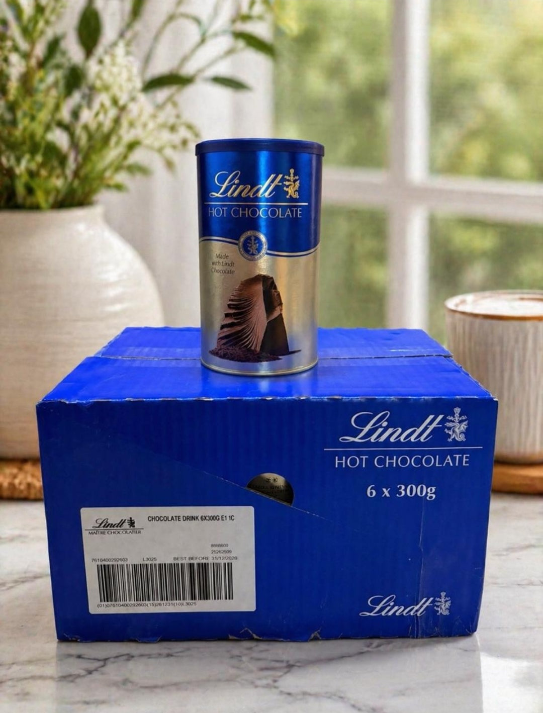 Lindt Hot Chocolate Drink Mix (300g) – Premium Swiss Hot Chocolate
