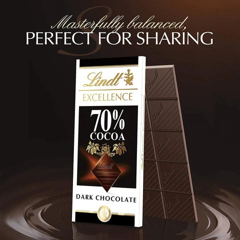 Lindt Excellence 70% Cocoa Dark Chocolate