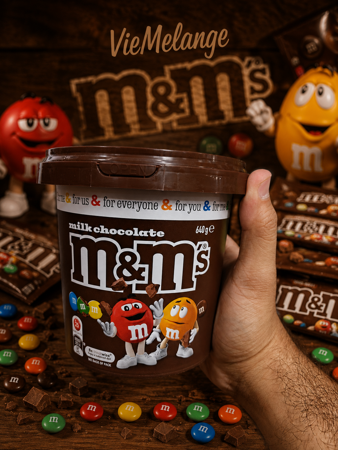 M & M's Chocolate Tub