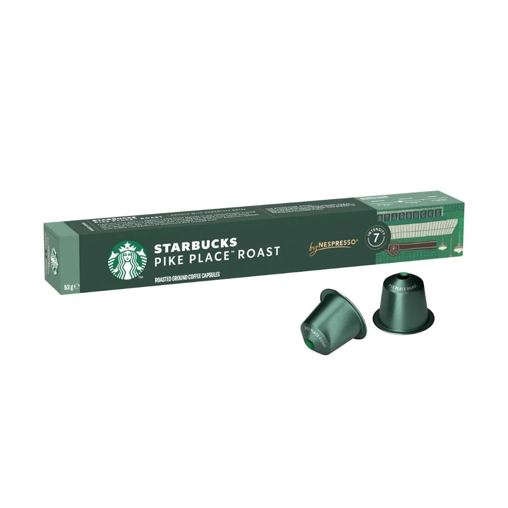 Starbucks Pike Place Roast Coffee Capsules - Nespresso Pods