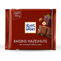 Ritter Sport Chocolate Bar - Raisins Hazelnuts 100 gms