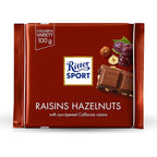 Ritter Sport Chocolate Bar - Raisins Hazelnuts 100 gms