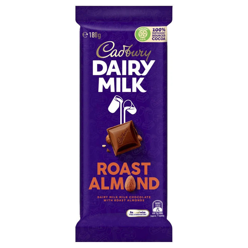 Cadbury Dairy Milk Roast Almond Chocolate