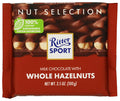 Ritter Sport Chocolate Bar - Whole Hazelnuts 100 gms