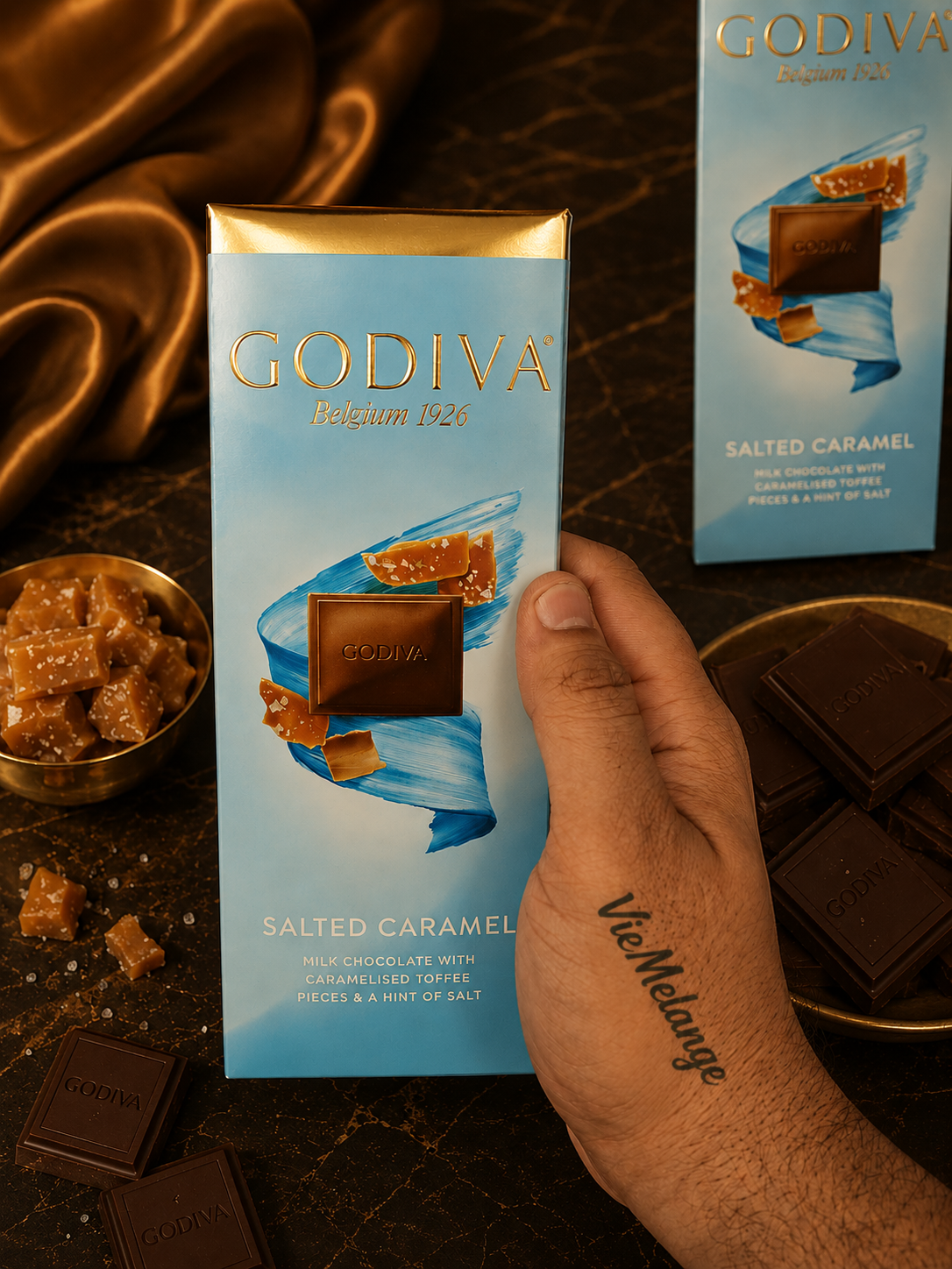 Godiva Salted Caramel Chocolate – Luxurious Milk Chocolate with a Hint of Sea Salt