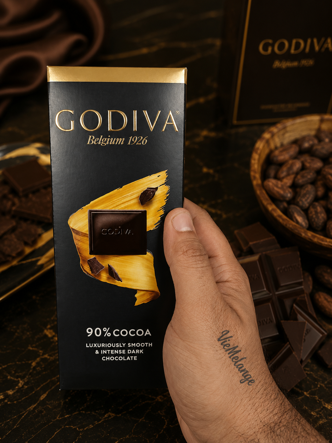 Godiva 90% Cocoa Dark Chocolate – Luxuriously Smooth & Intense